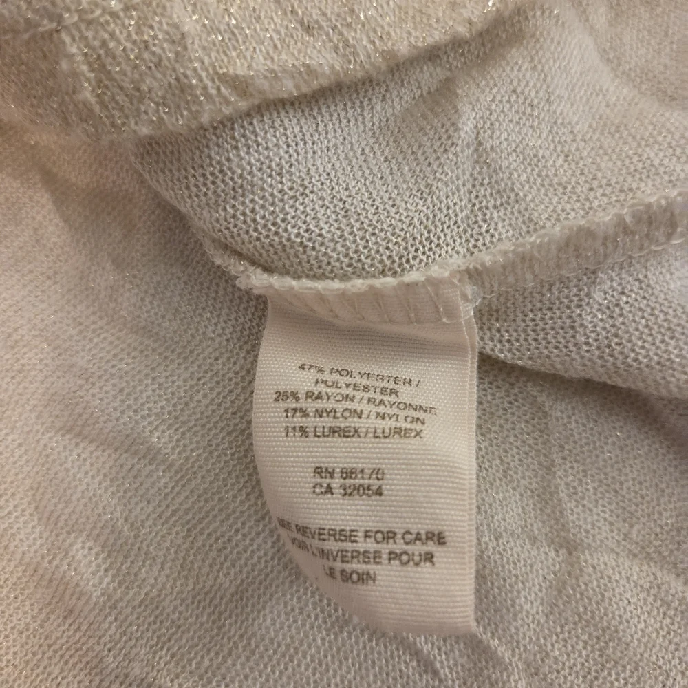 FREE PEOPLE Golden Metallic Sparkle Hi Lo Crinkle Textured Tank Top Women's XS - Picture 10 of 11